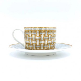 Hermes 2020 Ceramic Coffee Cup Set - 에르메스 2020 세라믹 커피잔 세트, SHYP0014,옐로우그레이