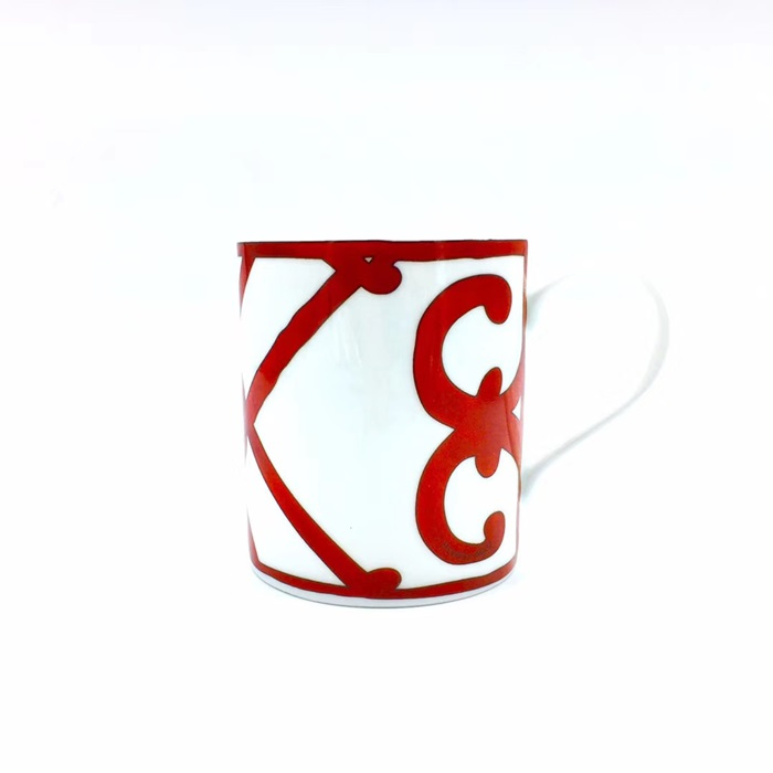 Hermes 2020 Ceramic Coffee Cup Set - 에르메스 2020 세라믹 커피잔 세트, SHYP0015,화이트